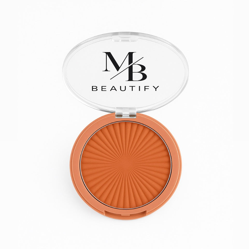 Peach powder blush