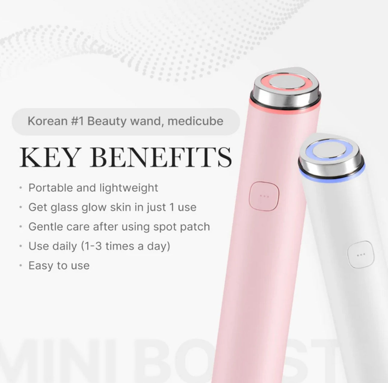 Medicube AGE-R Booster Pro MINI (White)