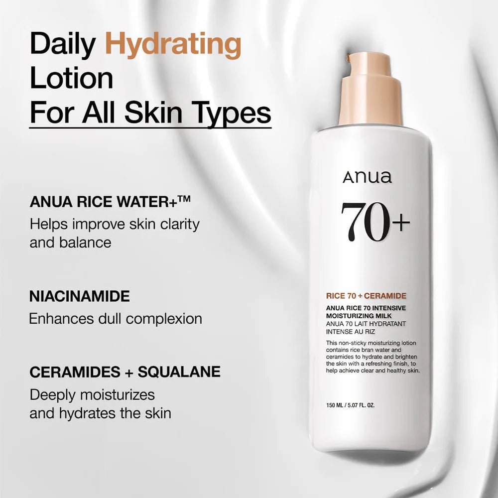 ANUA-Rice 70 Intensive Moisturizing Milk