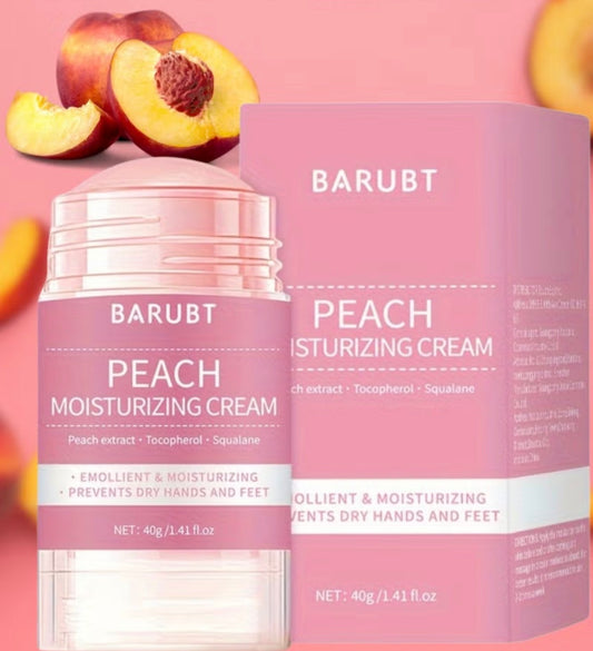 Peach Moisturizing Cream Heals Dry and Cracked Feet