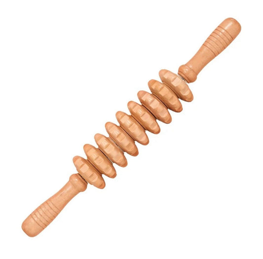 Wooden Body Massage Roller