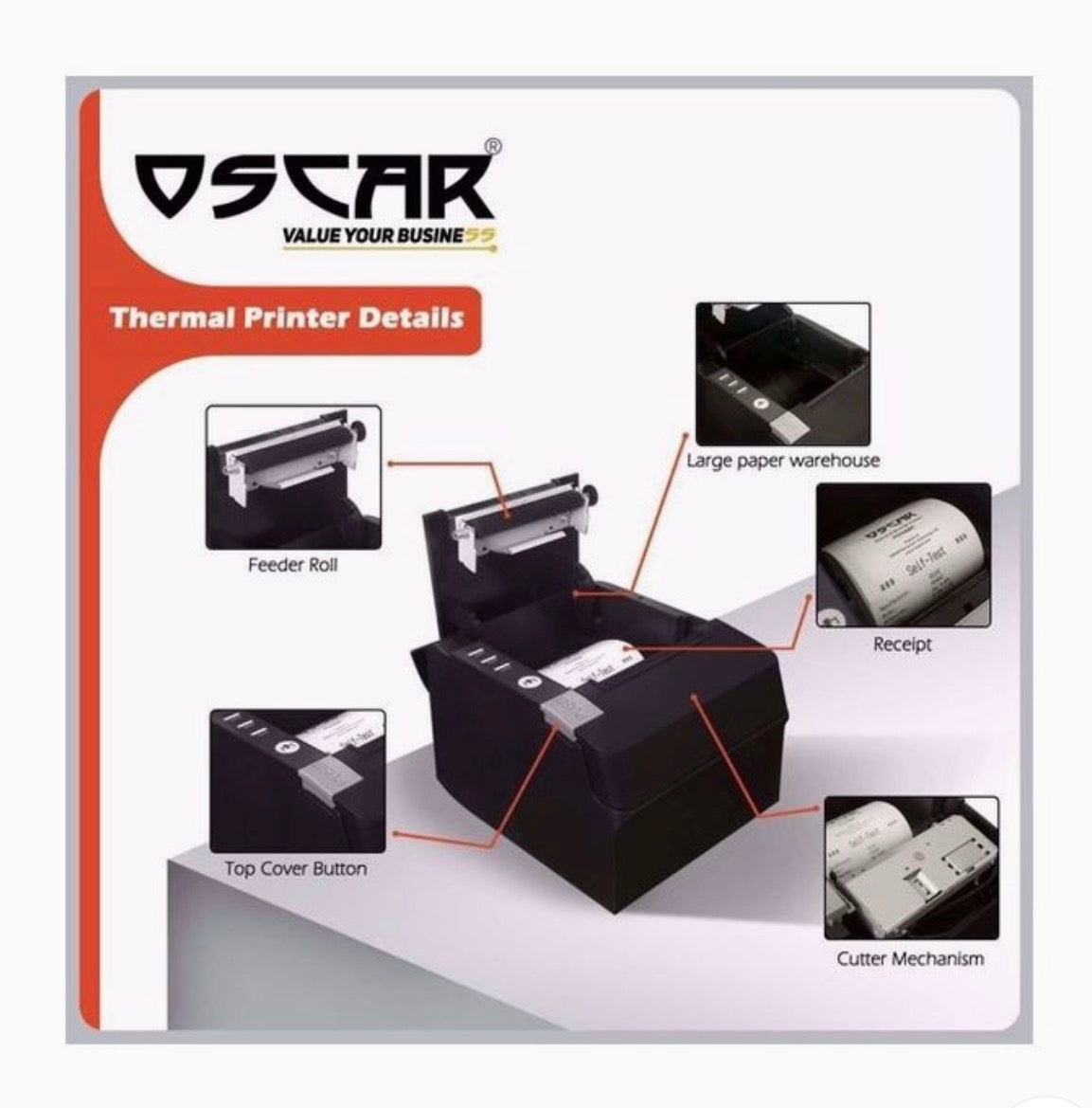 POS Receipt Printer - طابعة فواتير