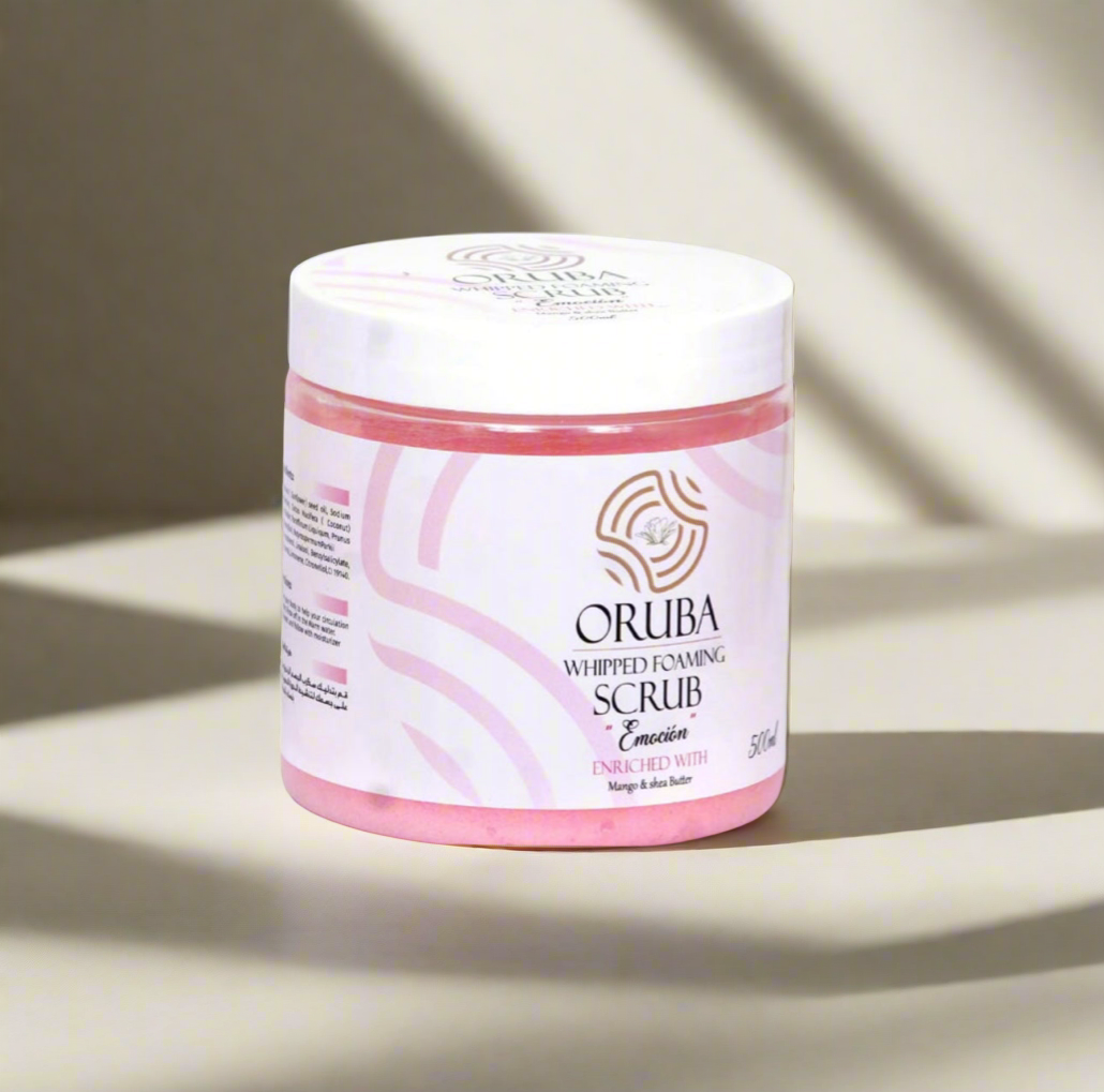 Oruba Whipped Foaming Scrub Emoción - مقشر جسم رغوي