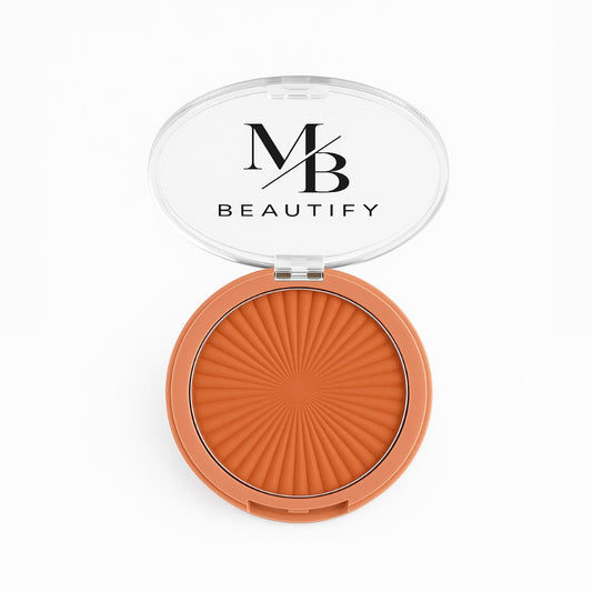 Peach powder blush