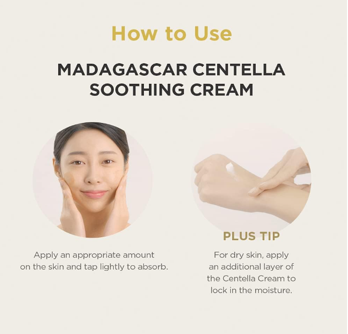 Skin1004 Centella Soothing Cream-Non-sticky Soothing Gel Cream-75ml